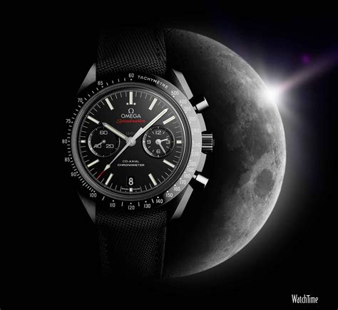 omega dark side of the moon black black replica|omega speedmaster black black.